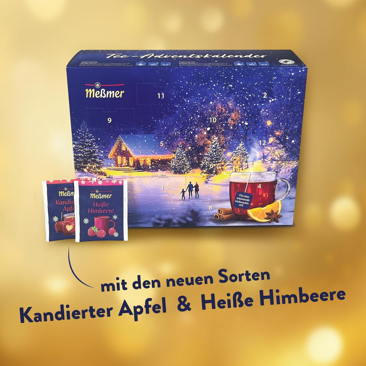 Meßmer Tee Adventskalender 48 Teebeutel