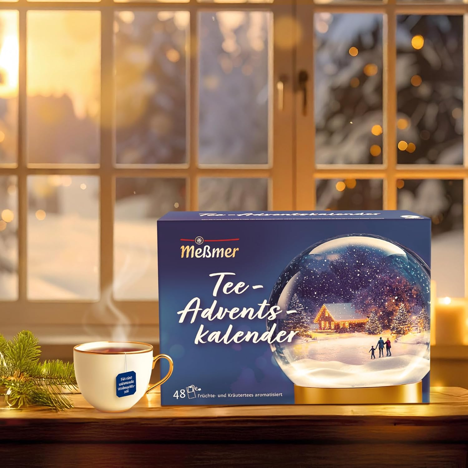 Meßmer Tee Adventskalender 48 Teebeutel