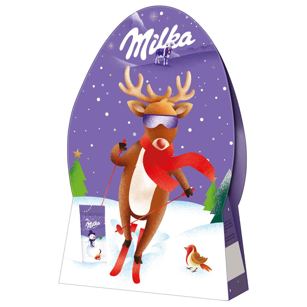 Milka Schokolade Lustiges Weihnachtsgeschenk 115g / 4.06oz