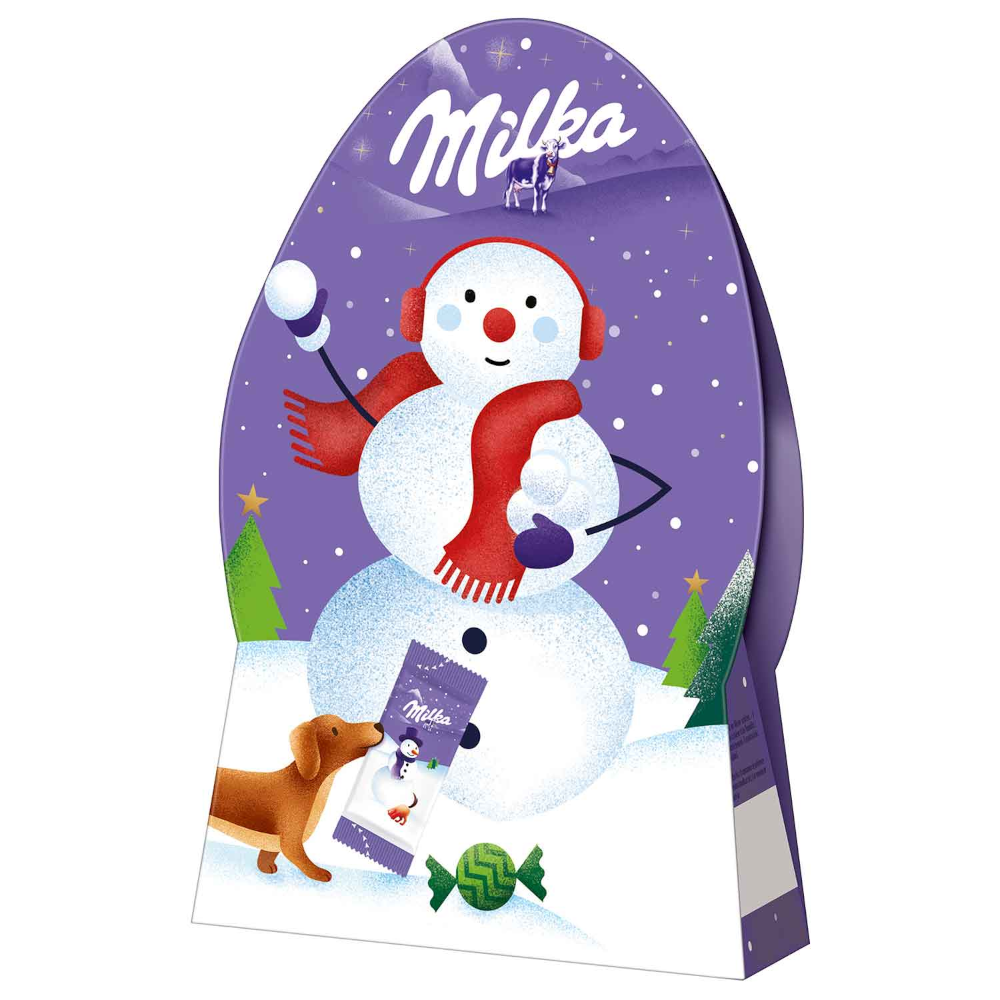 Milka Schokolade Lustiges Weihnachtsgeschenk 115g / 4.06oz