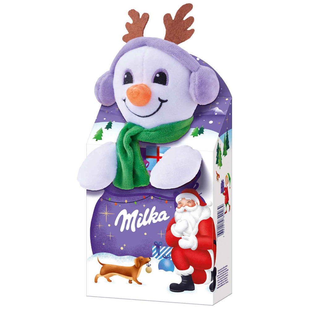 Milka Magic Mix Plüschfigur Schneemann