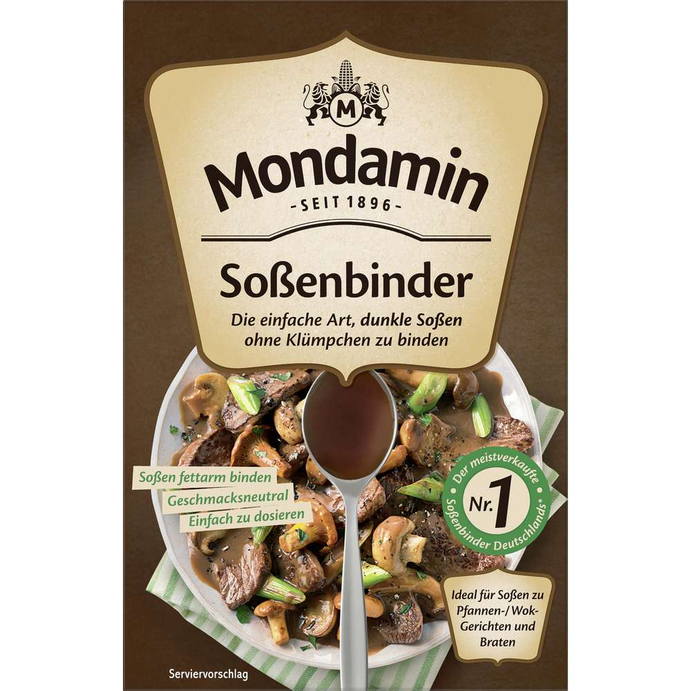 Mondamin Soßenbinder Dunkel 250g / 8.81oz