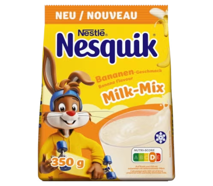 Nestlé Nesquik Bananen Geschmack Getränke-Pulver 350g