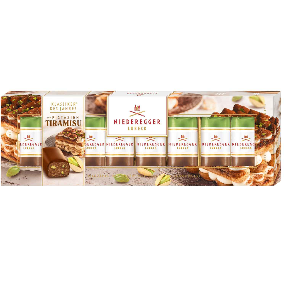 Niederegger Marzipan Klassiker des Jahres Typ Pistazien Tiramisu 100g