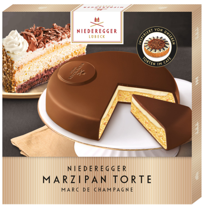 Niederegger Marzipan Torte Marc De Champagne 185g / 6.52oz