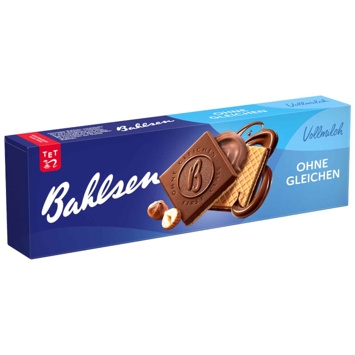 Bahlsen Ohne Gleichen Vollmilch Waffeln 125g