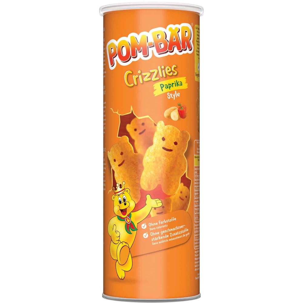 funny-frisch Pom-Bär Crizzlies Paprika Style 150g