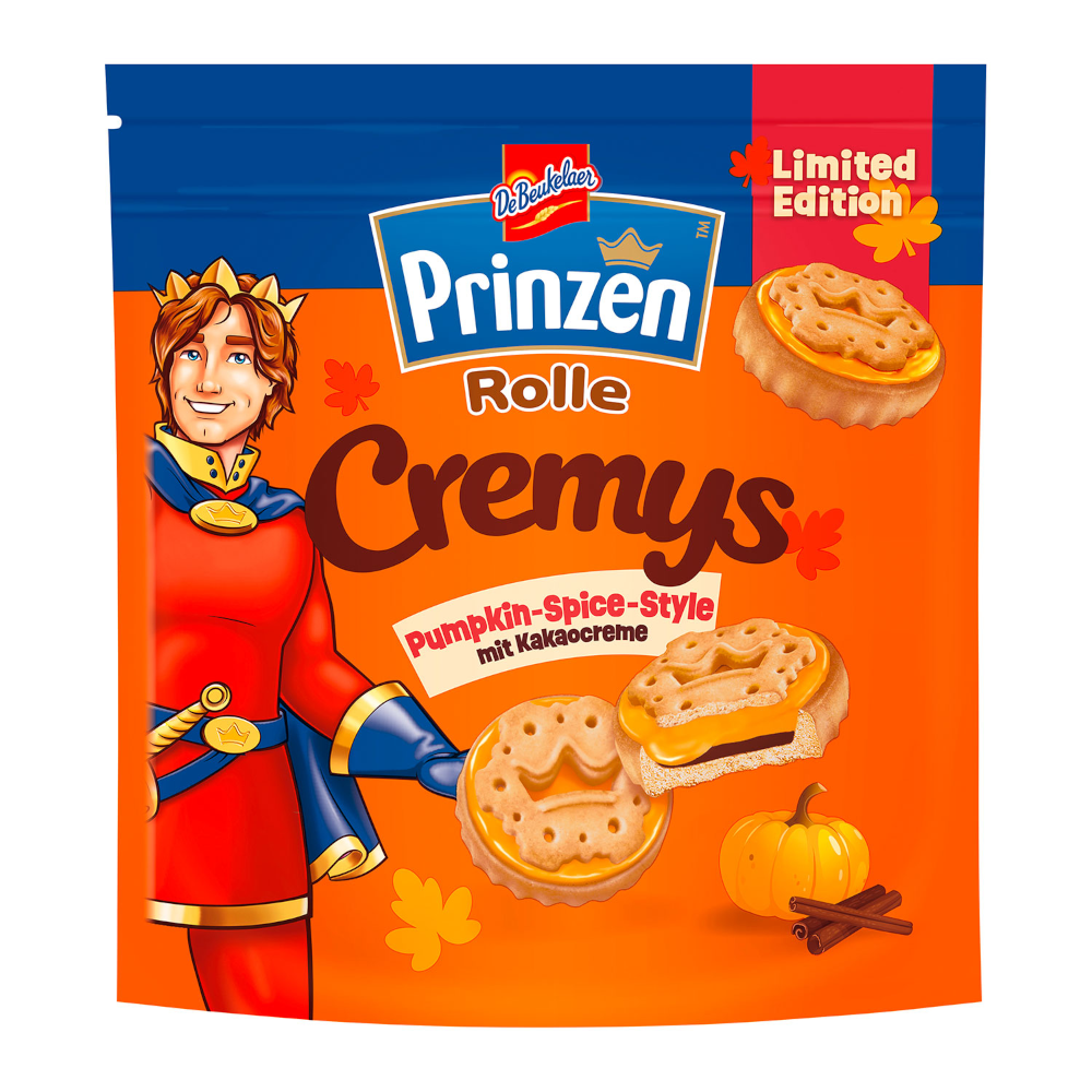 DeBeukelaer Prinzen Rolle Cremys Pumpkin-Spice-Style 172g / 6.06oz