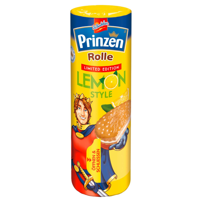 DeBeukelaer Prinzen Rolle Lemon Style vegan 352g / 12.41oz