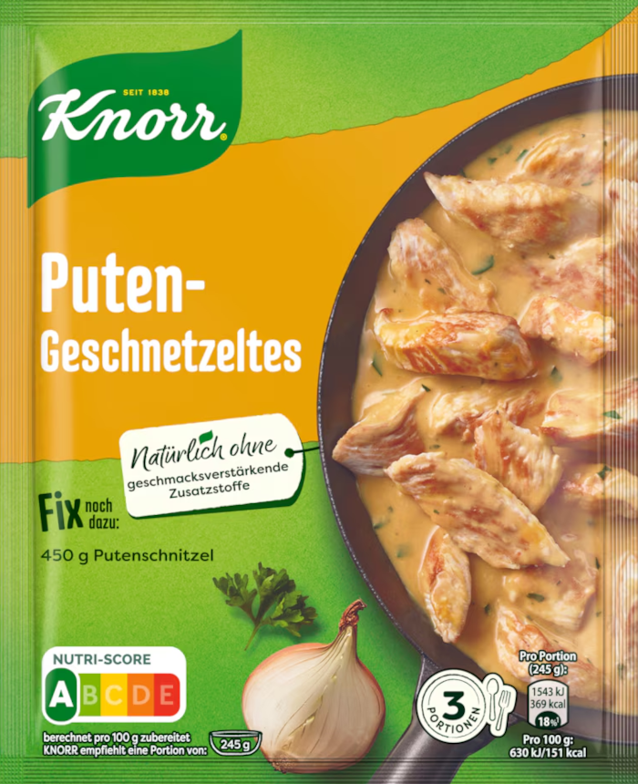 Knorr Fix für Puten-Geschnetzeltes 54g / 1.9oz