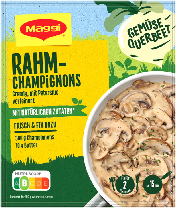 Maggi Fix für Rahm-Champignons 36g / 1.26oz
