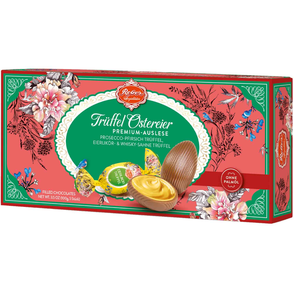 Reber Trüffel-Ostereier Premium Auslese 100g