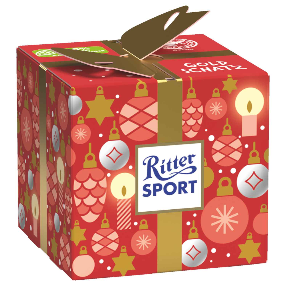 Ritter Sport Geschenk-Würfel, Weihnachten 83g / 2.92oz
