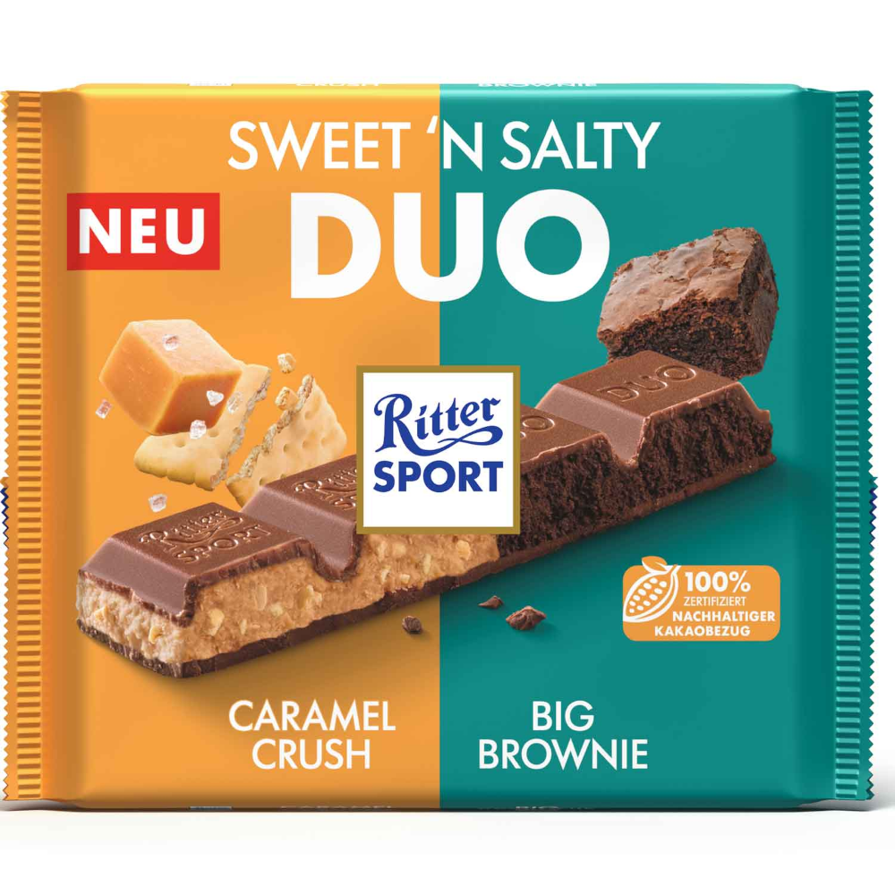 Ritter Sport Schokolade Sweet'n Salty Duo 218g / 7.68oz