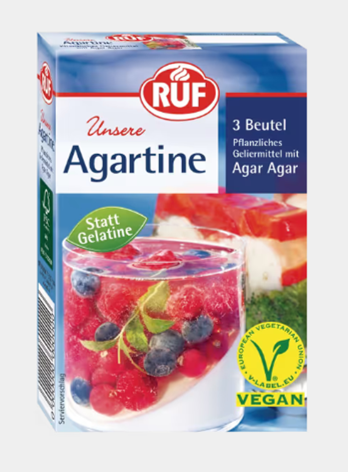 RUF Agartine Veganes Geliermittel 3er Pack 30g / 1.05oz