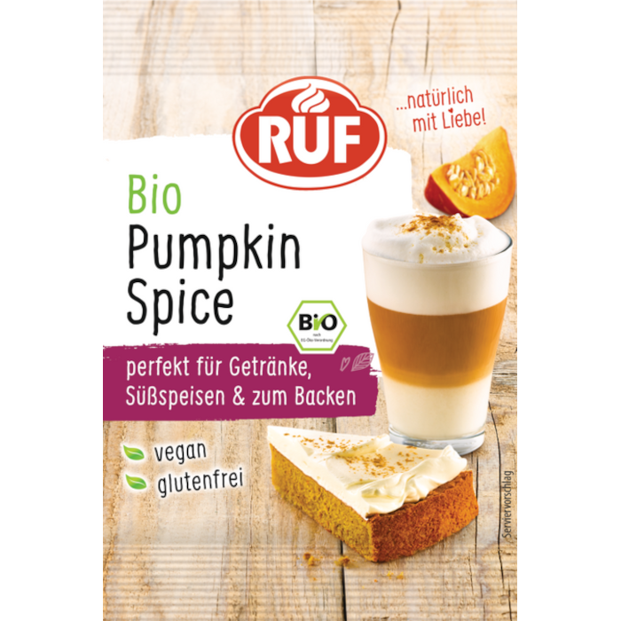 RUF Bio Pumpkin Spice vegan & glutenfrei 10g / 0.35oz
