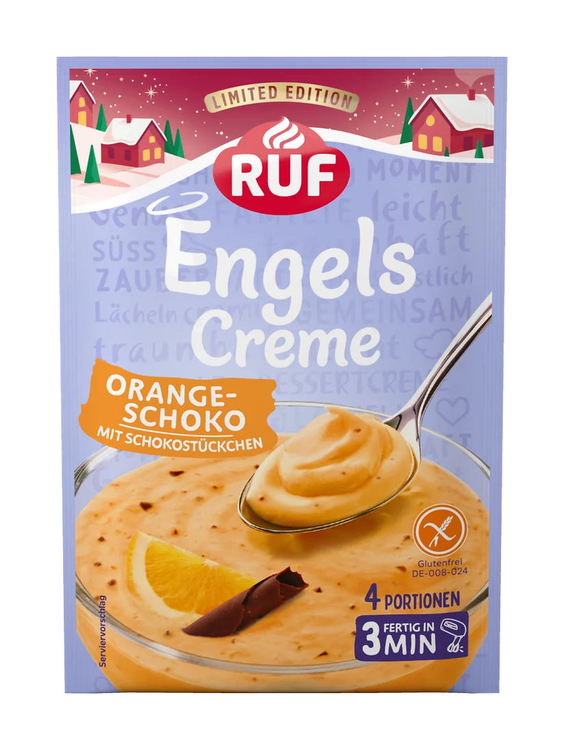 RUF Engels Creme Orange-Schoko mit Schokostückchen 71g / 2.5oz