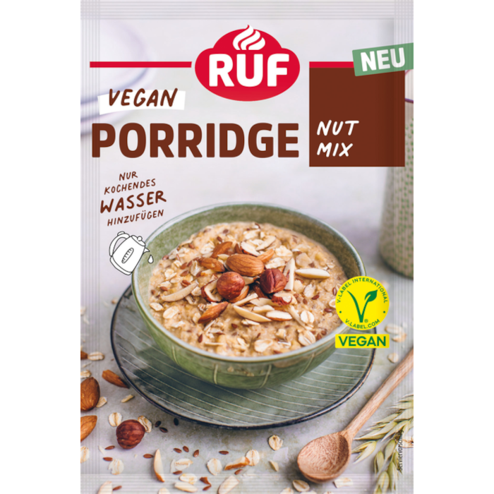 RUF Porridge Nut Mix vegan 60g / 2.11oz
