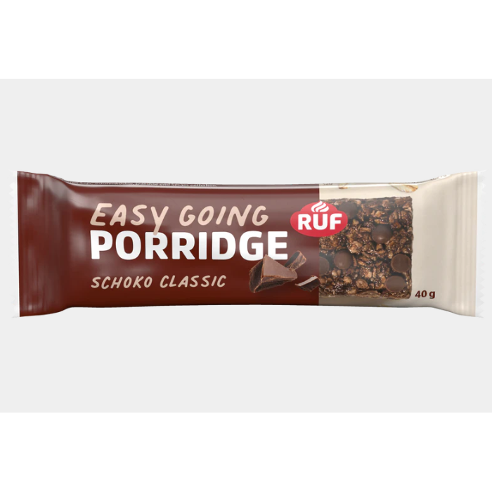 RUF Porridge Riegel Schokolade Classic 40g / 1.41oz