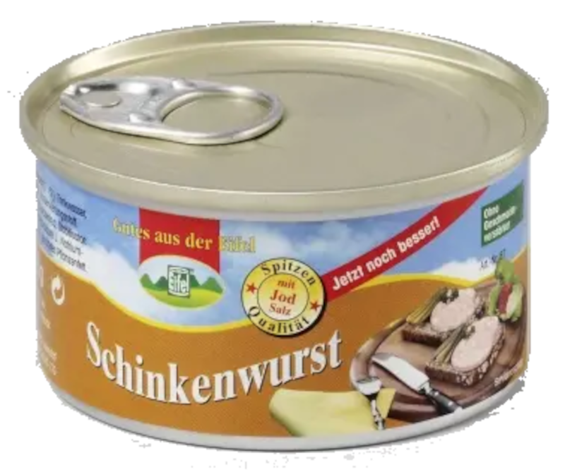 Gutes aus der Eifel Schinkenwurst 125g / 4.41oz