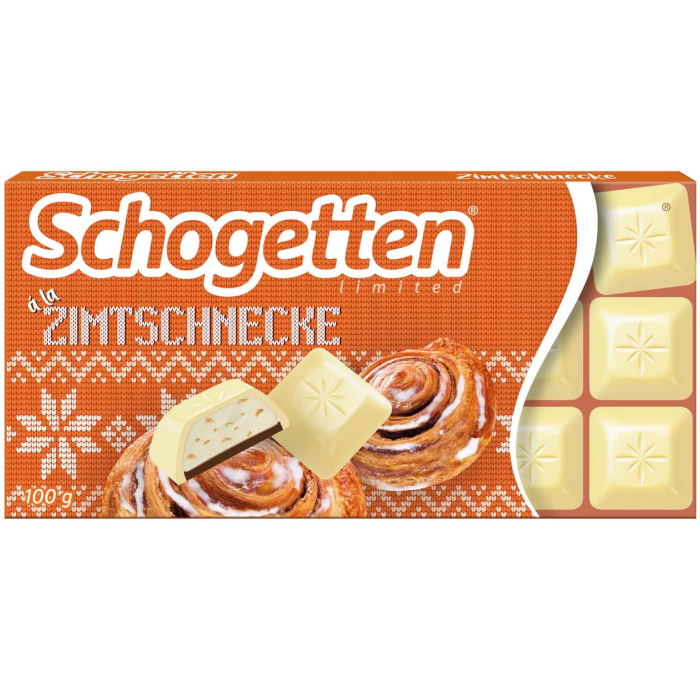 Schogetten à la Zimtschnecke Limited Winter Edition Schokolade 100g