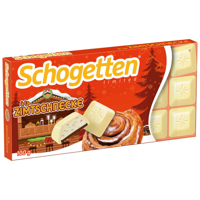 Schogetten à la Zimtschnecke Limited Winter Edition Schokolade 100g