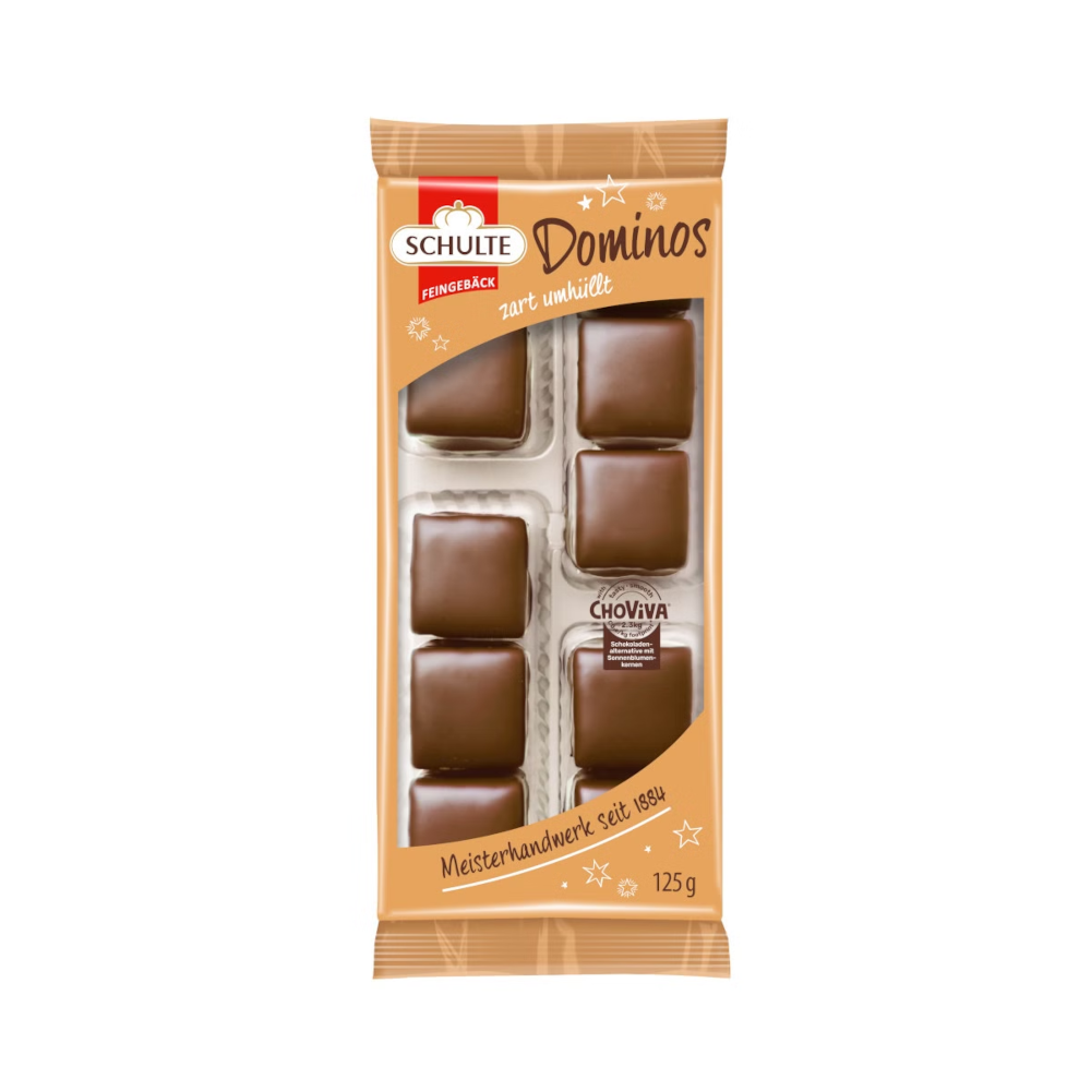 Schulte Dominosteine ChoViva Hell 125g / 4.4oz