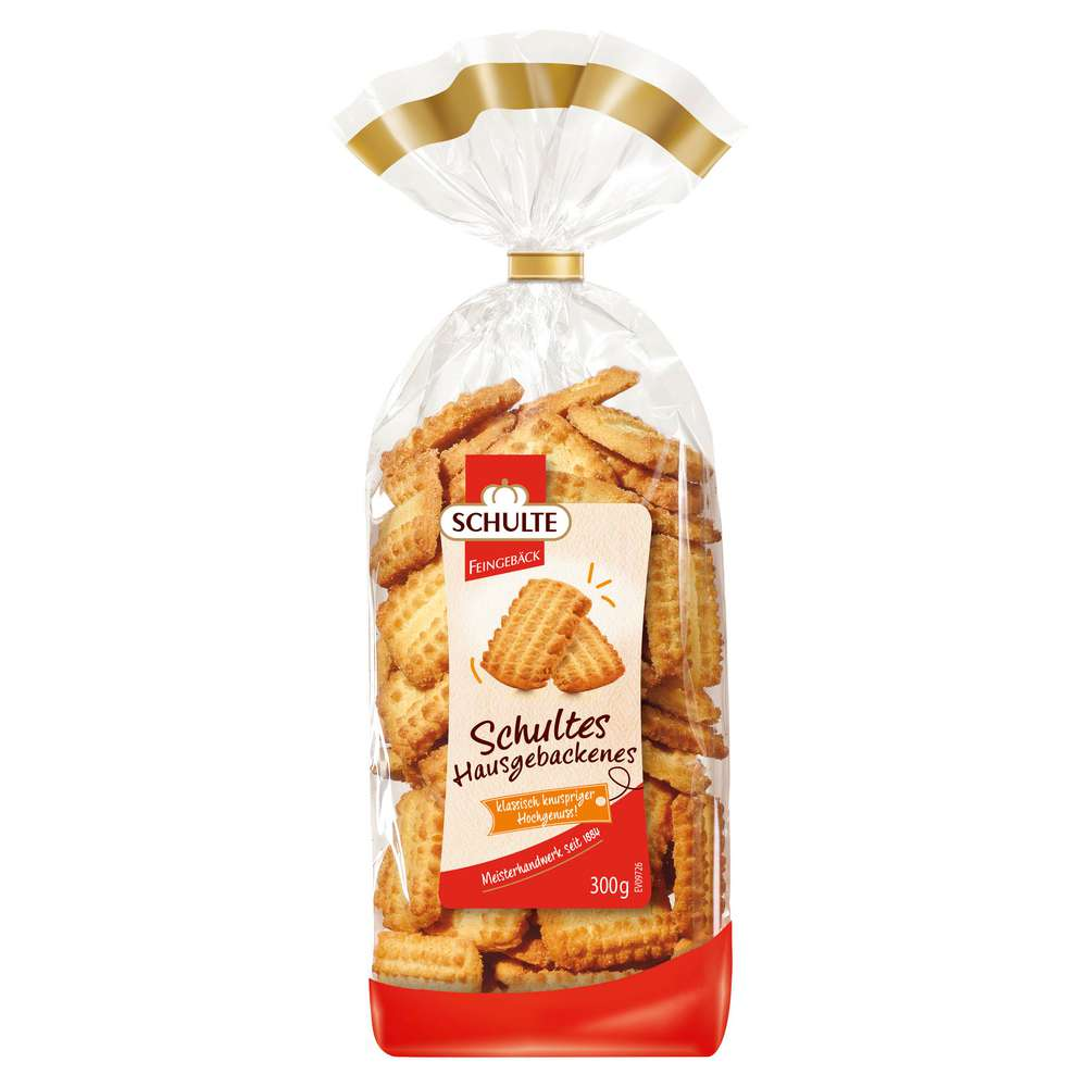 Schulte Hausgebackenes Knuspriges Mürbegebäck 300g / 10.58oz