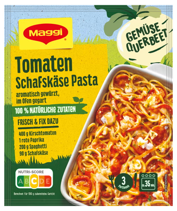 Maggi Fix für Tomaten Schafskäse Pasta 27g / 0.95oz