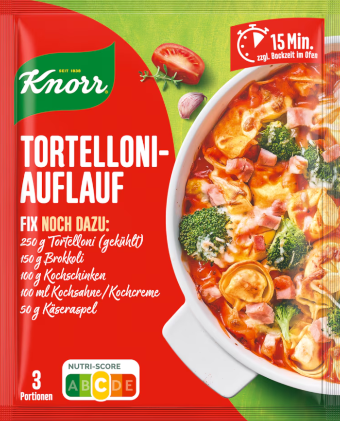 Knorr Fix für Tortelloni Auflauf 39g / 1.38oz