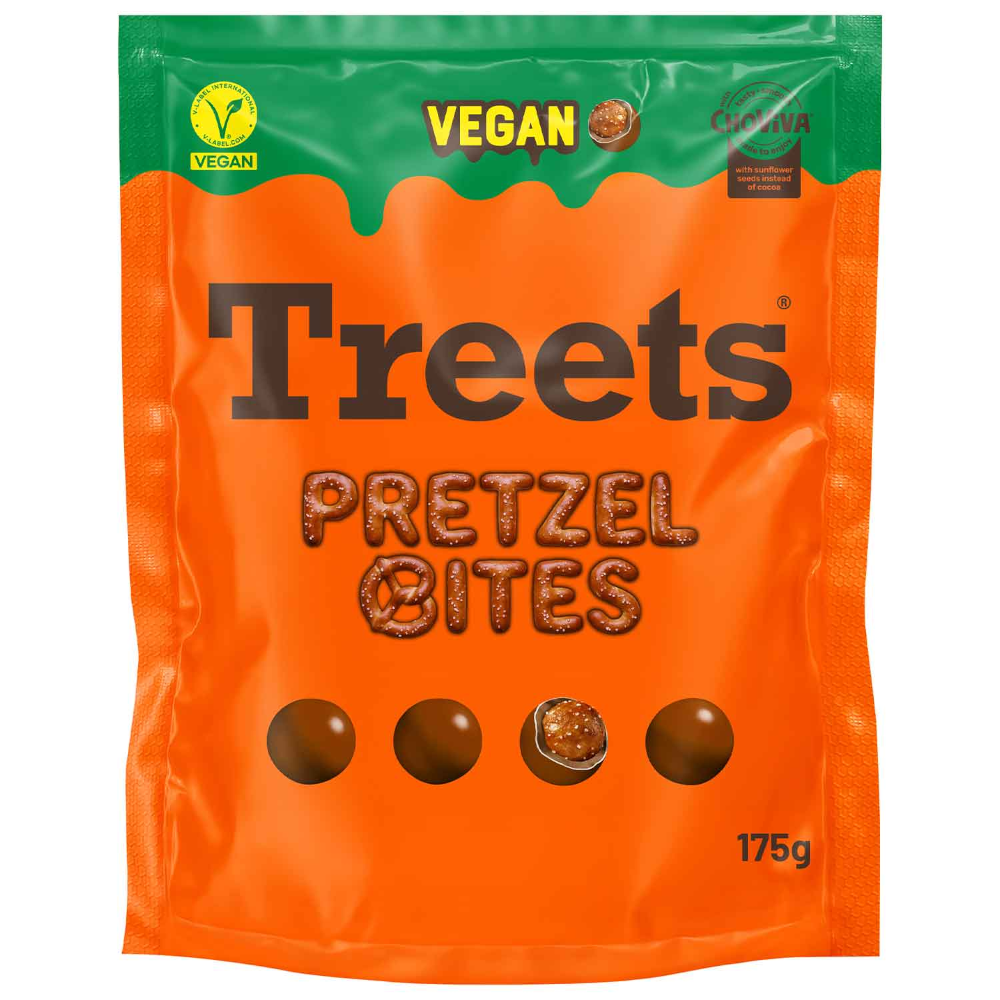 Treets Pretzel Bites Vegan ChoViva 175g / 6.17oz