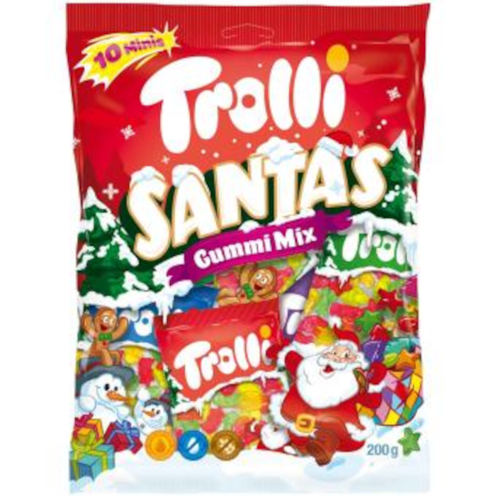 Trolli Limited Edition Santas Gummi Mix Minis 200g / 7.05oz