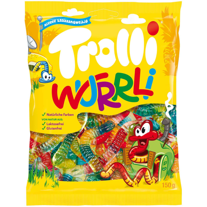 Trolli Wurrli Fruchtgummi 150g
