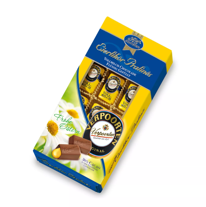 Verpoorten Vollmilch Eierlikör Pralinen in Osterfolie 120g / 4.23oz