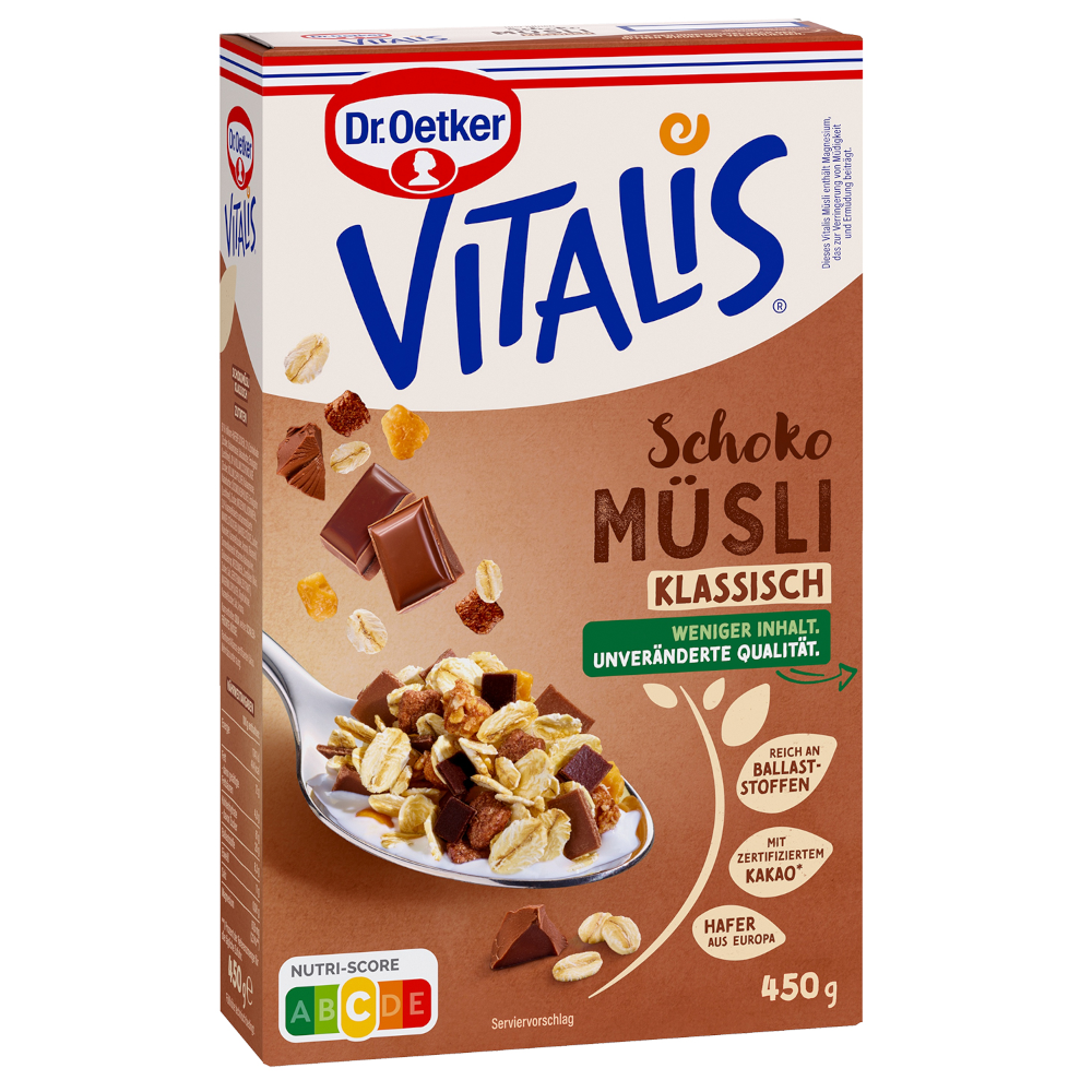 Dr. Oetker Vitalis Schoko-Müsli Klassisch 450g