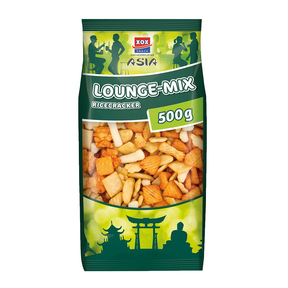 XOX Asia Lounge Mix Ricecracker 500g / 17.64oz