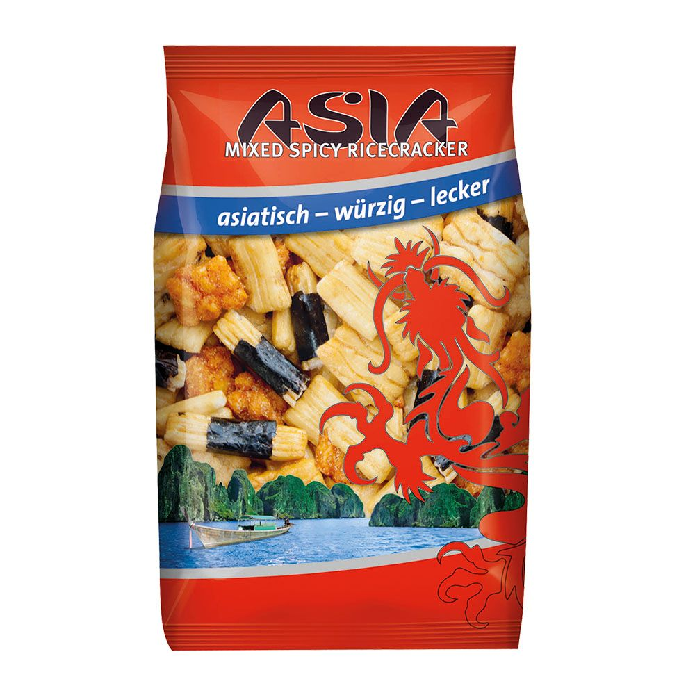 XOX Asia Mixed Spicy Ricecracker 125g / 4.41oz