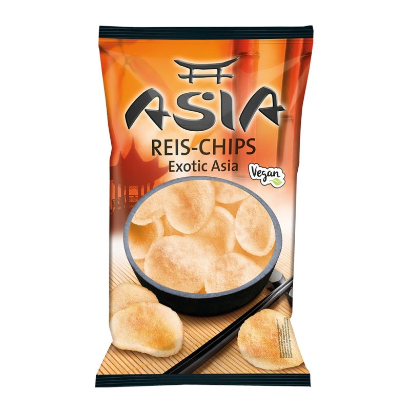 XOX Reis Chips Exotic Asia, vegan 100g / 3.52oz