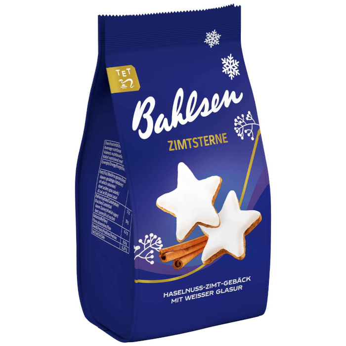 Bahlsen Zimtsterne mit weißer Glasur 100g