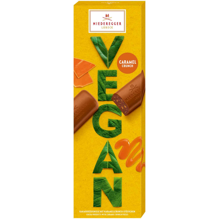 Niederegger Vegan Caramel Crunch Schokolade 100g / 3.52oz