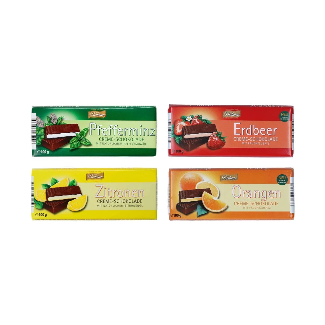 Böhme Creme Schokoladen Probierset mit 10% Rabatt