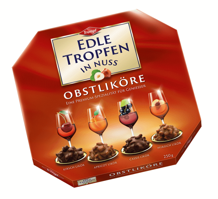 Trumpf Edle Tropfen in Nuss Obstliköre 250g
