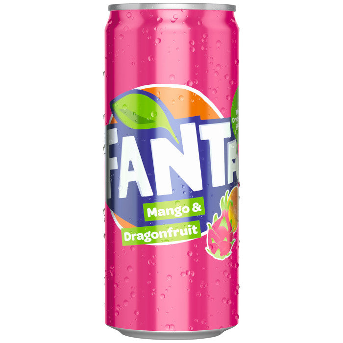Fanta Mango & Dragonfruit Erfrischungsgetränk 330 ml / 11.16 fl. oz.
