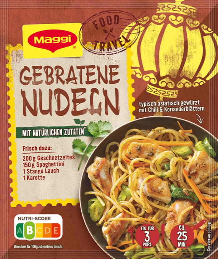 Maggi Fix Food Travel für Gebratene Nudeln 26g / 0.91oz