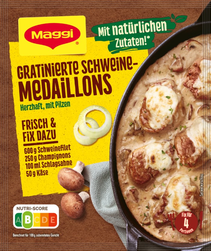 Maggi Fix für Gratinierte Schweinemedaillons 42g / 1.48oz