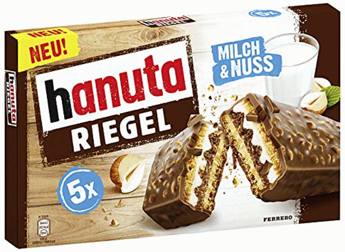 Ferrero Hanuta Nussriegel 5 x 34,5g