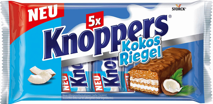 Storck Knoppers Kokosriegel 5 Stück