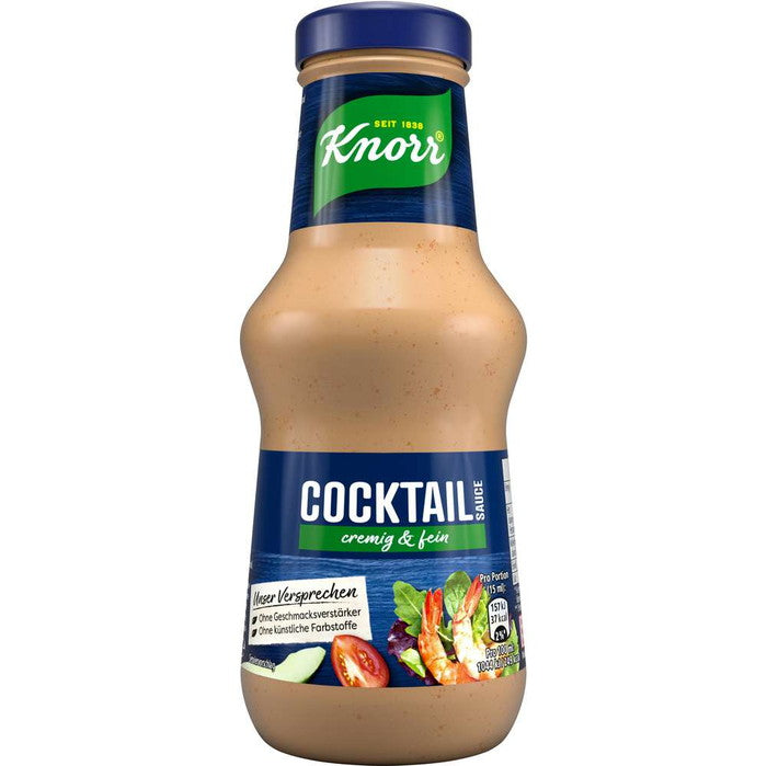 Knorr Cocktail Sauce cremig & fein 250ml / 8.45 fl. oz.