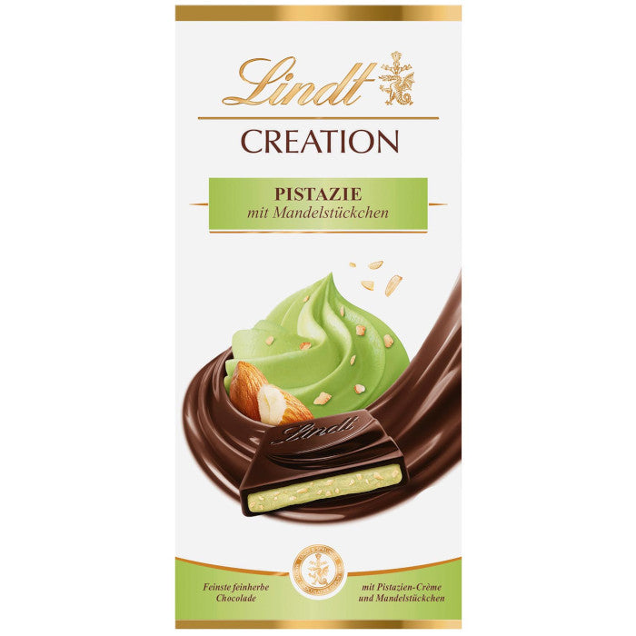 Lindt Creation Pistazie Feinherbe Schokoladen Tafel 150g / 5.29oz