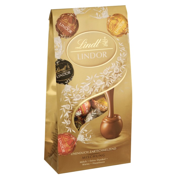 Lindt Lindor Schokoladen Kugeln Mischung 137g / 4.83oz